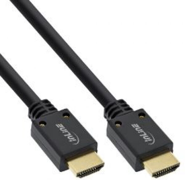 InLine 17901P - HDMI Ultra High Speed 8K4K Kabel schwarz - 1m