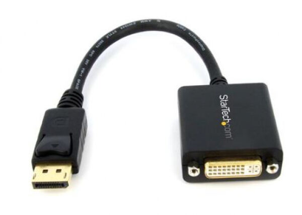 StarTech.com Startech DP2DVI2 - DisplayPort auf DVI Adapter - DP (St) zu DVI (Bu) Video-Konverter