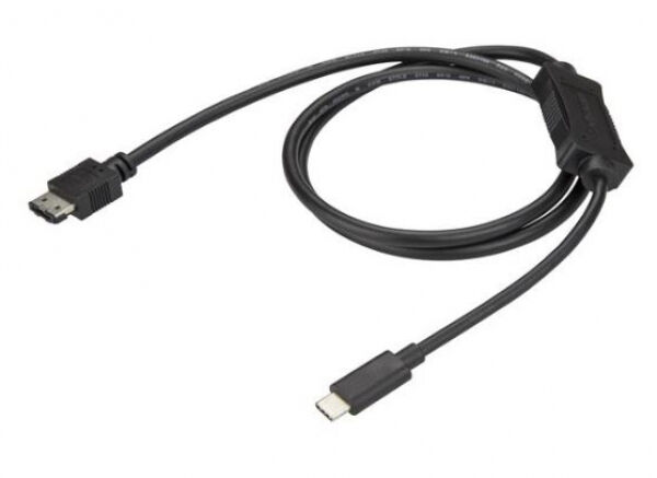 StarTech.com Startech USB3C2ESAT3 - USB-C auf eSATA Kabel - Für externe Speichergeräte - USB 3.0 (5Gbit/s) - 1m