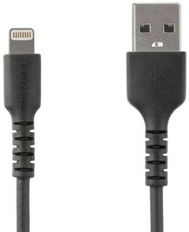 StarTech.com Startech RUSBLTMM1MB - USB to Lightning Cable - Apple MFi Certified Schwarz - 1m