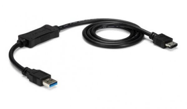 StarTech.com Startech USB3S2ESATA3 - 80cm USB 3.0 auf eSATA Festplatten / HDD / SSD / ODD Kabel - S-ATA 6Gb/s