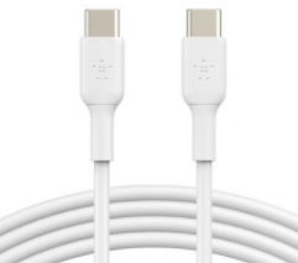 Belkin USB-C/USB-C Kabel 2m PVC, Weiss