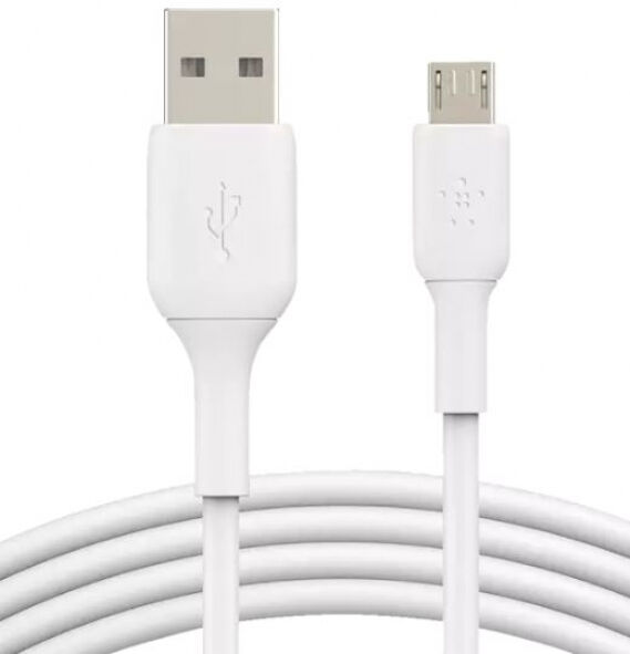 Belkin Micro-USB/USB-A 1m PVC Weiss