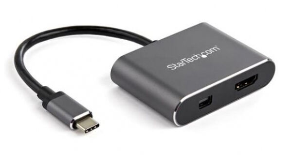 StarTech.com Startech CDP2HDMDP - USB-C-Multiport Adapter - HDMI oder Mini DisplayPort - 4K 60Hz