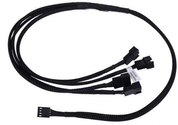 Phobya Y-Kabel 4Pin PWM > 4x 4Pin PWM - 60cm