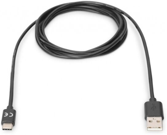 Digitus AK-300136-018-S - USB Type-C Anschlusskabel - Type-C - A - 1.8m