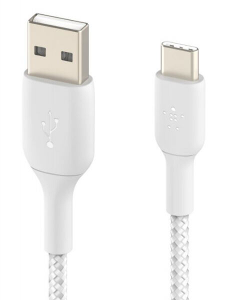Belkin USB-C/USB-A Kabel - Weiss - 15cm