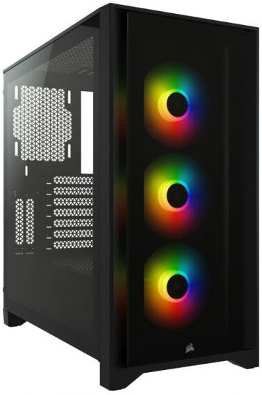 Corsair iCUE 4000X RGB - Midi-Tower / Tempered Glass - Schwarz