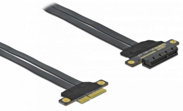 DeLock 85768 - Riser Karte PCI Express x4 zu x4 mit flexiblem Kabel 30 cm