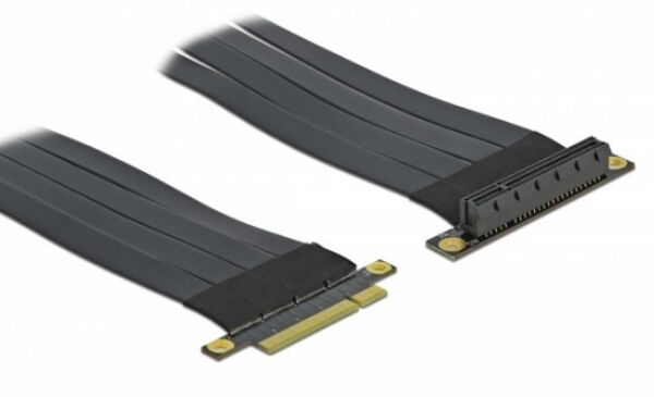 DeLock 85766 - Riser Karte PCI Express x8 zu x8 mit flexiblem Kabel 30 cm