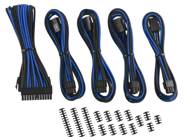 CableMod Classic ModMesh Cable Extension Kit - 8+6 Series - schwarz/blau