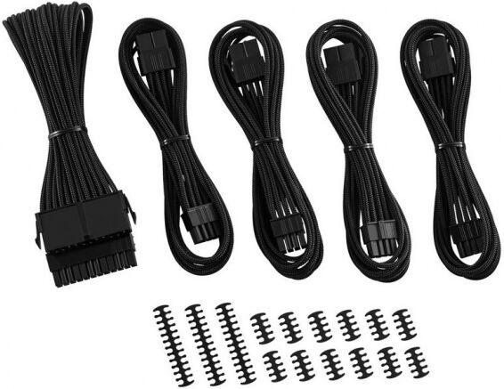 CableMod Classic ModMesh Cable Extension Kit - 8+8 Series - schwarz