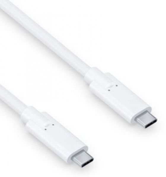 PureLink USB 3.1-Kabel C-C 10Gbps / 100 Watt / 5A - Weiss - 0.5m