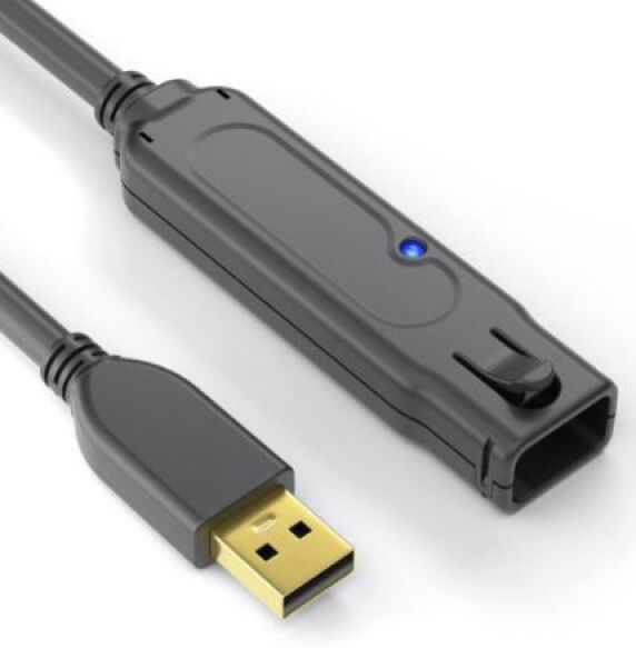 PureLink USB2.0 Verlängerungskabel 6 Meter aktive Verstärkung, bis 5 Stk.kaskadierbar