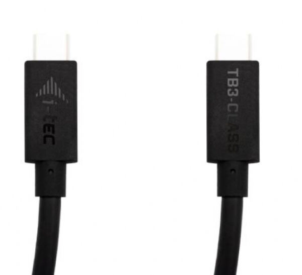 iTEC i-Tec TB3CBL150CM - Thunderbolt 3 Class Cable, 40 Gbps, 100W Power Delivery, USB-C Compatible - 1.5m