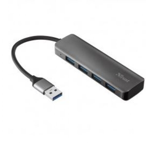 Trust Halyx - Aluminium 4-Port USB 3.2 Hub