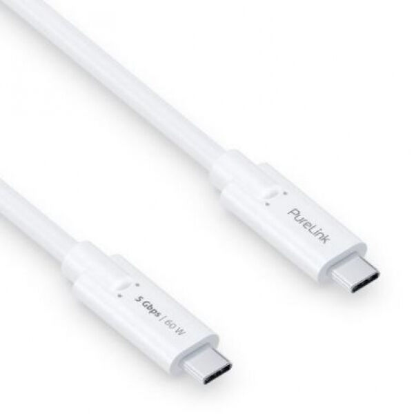 PureLink USB 3.1-Kabel (Gen 1) USB C - USB C Weiss - 0.5m