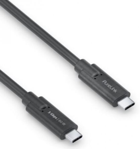 PureLink USB 3.1-Kabel (Gen 1) USB C - USB C Schwarz - 1m