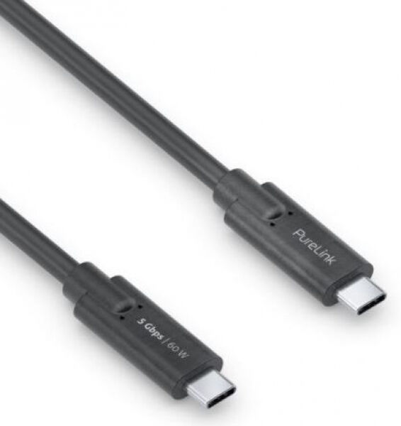 PureLink USB 3.1-Kabel (Gen 1) USB C - USB C Schwarz - 1.5m