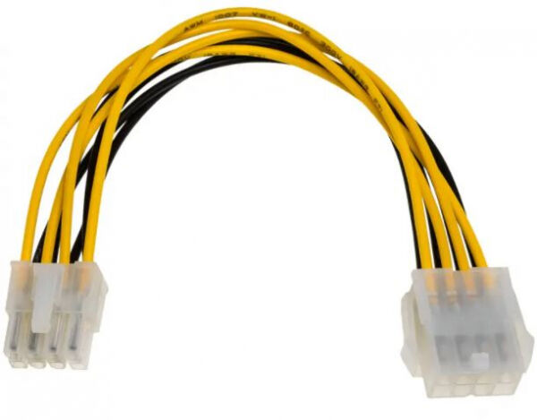 Akyga AK-CA-08 - Extension Cable 8-pin EPS - 0.2m