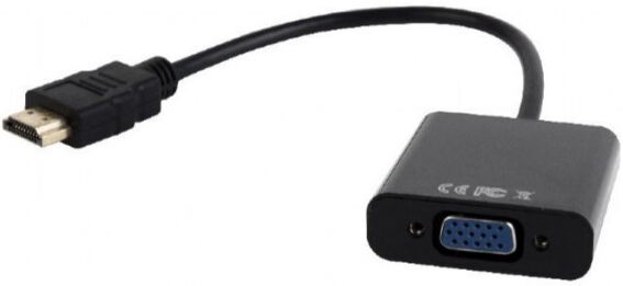 Gembird A-HDMI-VGA-03 - HDMI auf VGA/Audio-Adapter