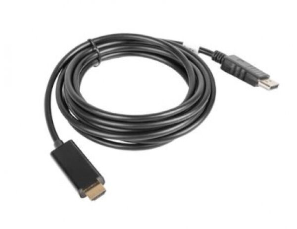 Lanberg CA-DPHD-10CC-0050-BK - Displayport 1.1 auf HDMI Kabel - 5m