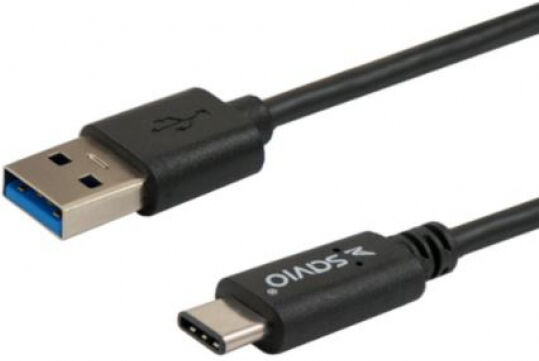 Savio CL-101 - USB3-A auf USB3 Typ-C Kabel - 1m