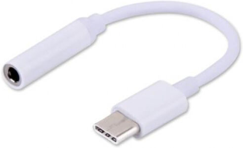 Savio AK-35/W - USB-C auf 3.5mm Klinke Kabel