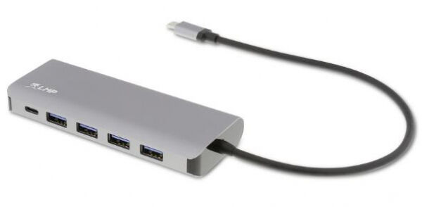 LMP 22700 - USB-Hub mit 3x USB-C und 4x USB-A Eingängen