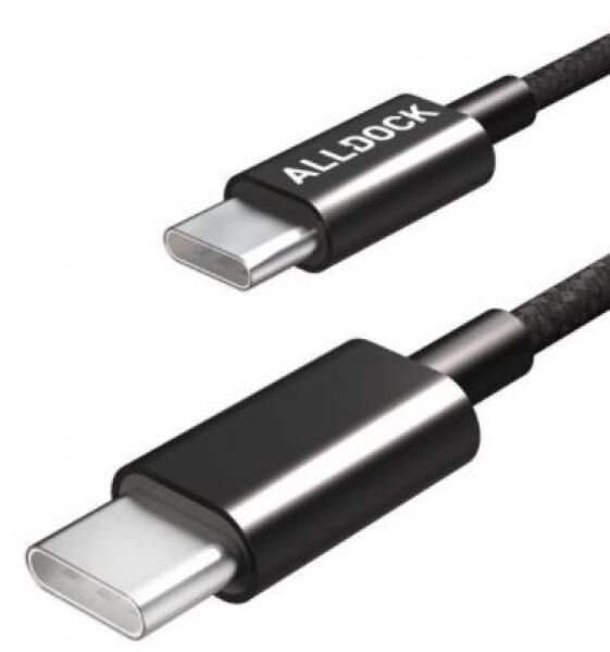 Divers Alldock USB-Kabel Power Delivery USB C - USB C - 0.35 m