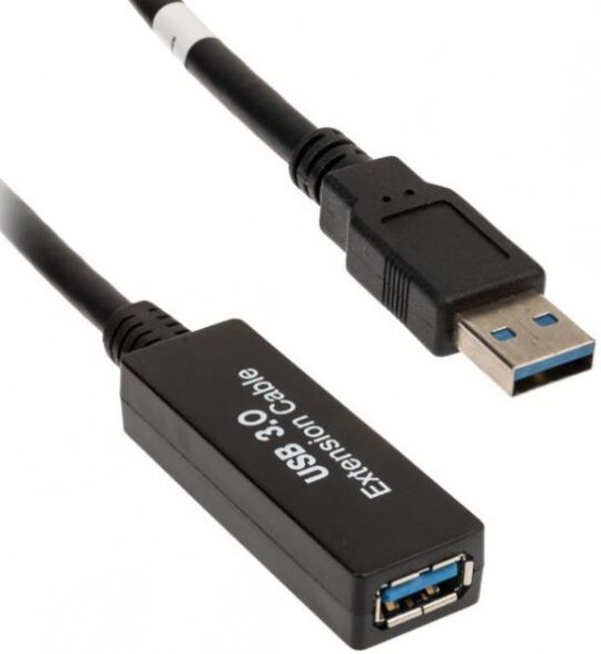 InLine 35655A - USB-A 3.2 Gen.1 Verlängerung, USB-A auf USB-A - 10m