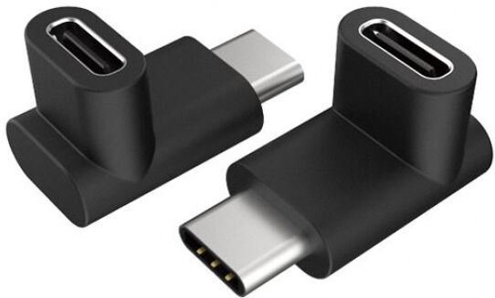 Akasa AK-CBUB63-KT02 - rechtwinkliger USB-C Adapter - 2 Stück