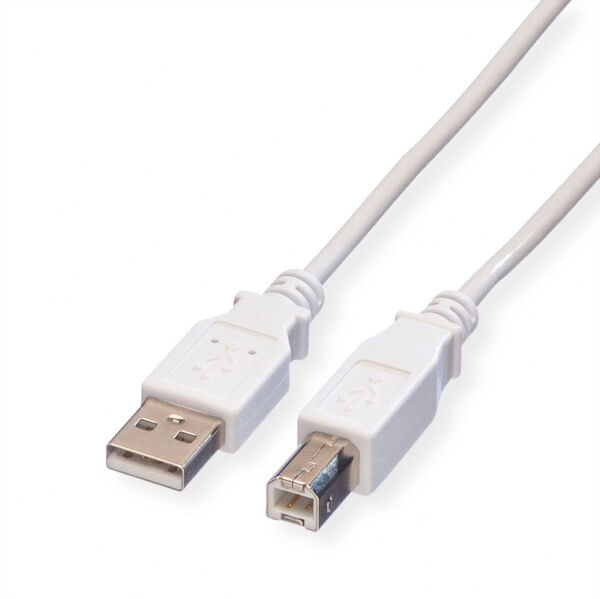 ProLine Digital ProLine - VALUE USB 2.0 Kabel, A-B, white (4.5 m)