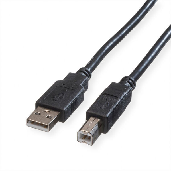 ProLine Digital ProLine - Roline USB 2.0 Kabel, A-B, black (4.5 m)