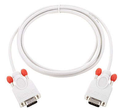 Lindy RS232 Cable 9pin male/male 2m