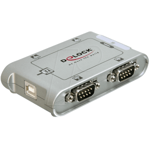 DELOCK 87414 - Delock USB 2.0 zu 4 Port Seriell HUB