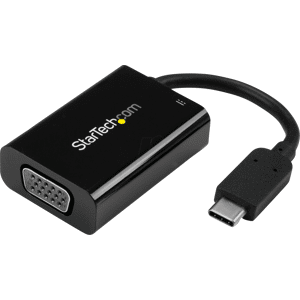 StarTech.com ST CDP2VGAUCP - Adapter, USB Type-C auf VGA Adapter, 2048x1280