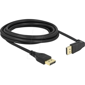 DELOCK 87151 - DisplayPort 1.4 Kabel, 8K 60 Hz, gew, ohne Einrastf. 3,0 m
