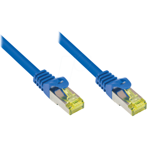 GOOD CONNECTIONS GC 8070R-100B - Patchkabel - Cat.7 Rohkabel, blau, 10m