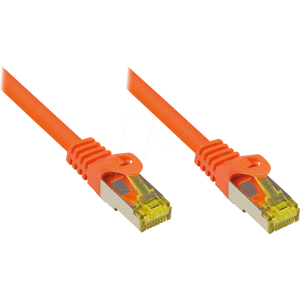 GOOD CONNECTIONS GC 8070R-100O - Patchkabel - Cat.7 Rohkabel, orange, 10m