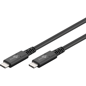 GOOBAY 60196 - USB 4.0 Kabel, 40 Gbit/s, 100 W, 8K 60Hz, 0,8 m