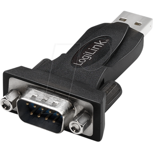 LOGILINK AU0002F - USB 2.0 Konverter, A Stecker auf RS232