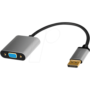 LOGILINK CDA0109 - DisplayPort Adapter, DP Stecker auf VGA Buchse