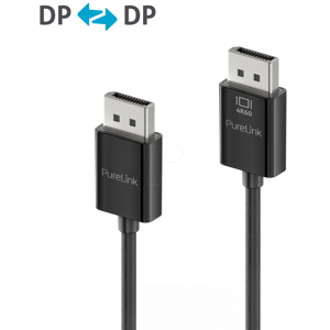 PURELINK PURE IS2021-020 - DisplayPort 1.2 Kabel, 4K 60 Hz, schwarz, 2 m