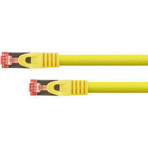 Python PYT 8063PY-100Y - RJ45 Patchkabel Cat.6 PiMF gelb 10m