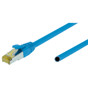 TTL NETWORK UF CAT6A BL 100 - Cat.6a Ultra Flex -Patchkabel - 100 m - blau