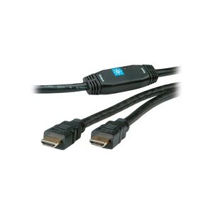 ROLINE HDMI High Speed Kabel, mit Repeater, 30 m