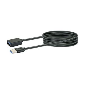 Schwaiger USB 3.0 Verlängerungskabel CK1533 531 schwarz, 3m, 1x USB 3.0 A Stecker / 1x USB 3.0 A Buc