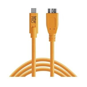 Tether Tools USB-Kabel  USB-C® Stecker, USB-Micro-B 3.0 Stecker 4.60 m Orange  CUC3315-ORG