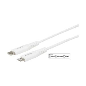 eSTUFF ES602201 Lightning-Kabel 2 m Weiß